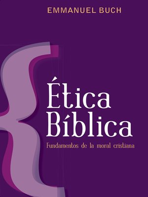 cover image of Ética bíblica